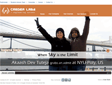 Tablet Screenshot of cardea-labs.com